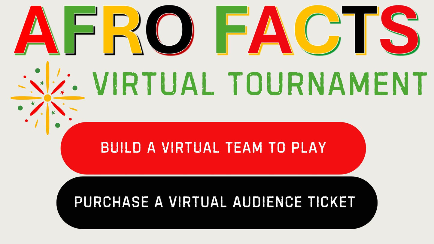 *LIVE* Virtual Afro Facts Trivia Game