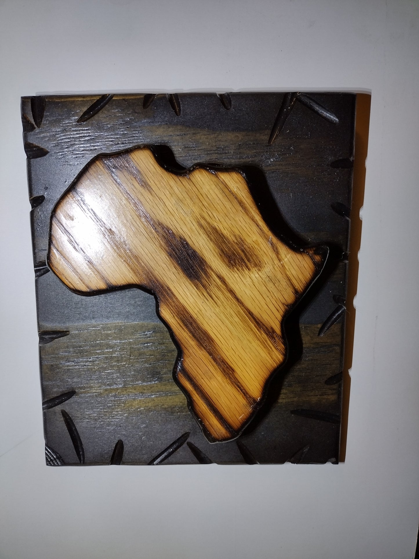 Africa Wood Burned Plaques