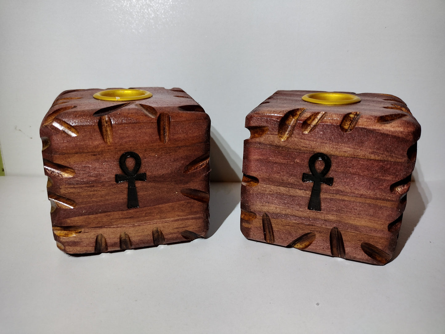 Block Candle Holder Set Ankh Sierra set